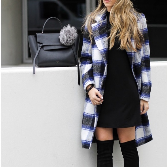 Forever 21 Jackets & Blazers - Plaid coat - super trendy!!